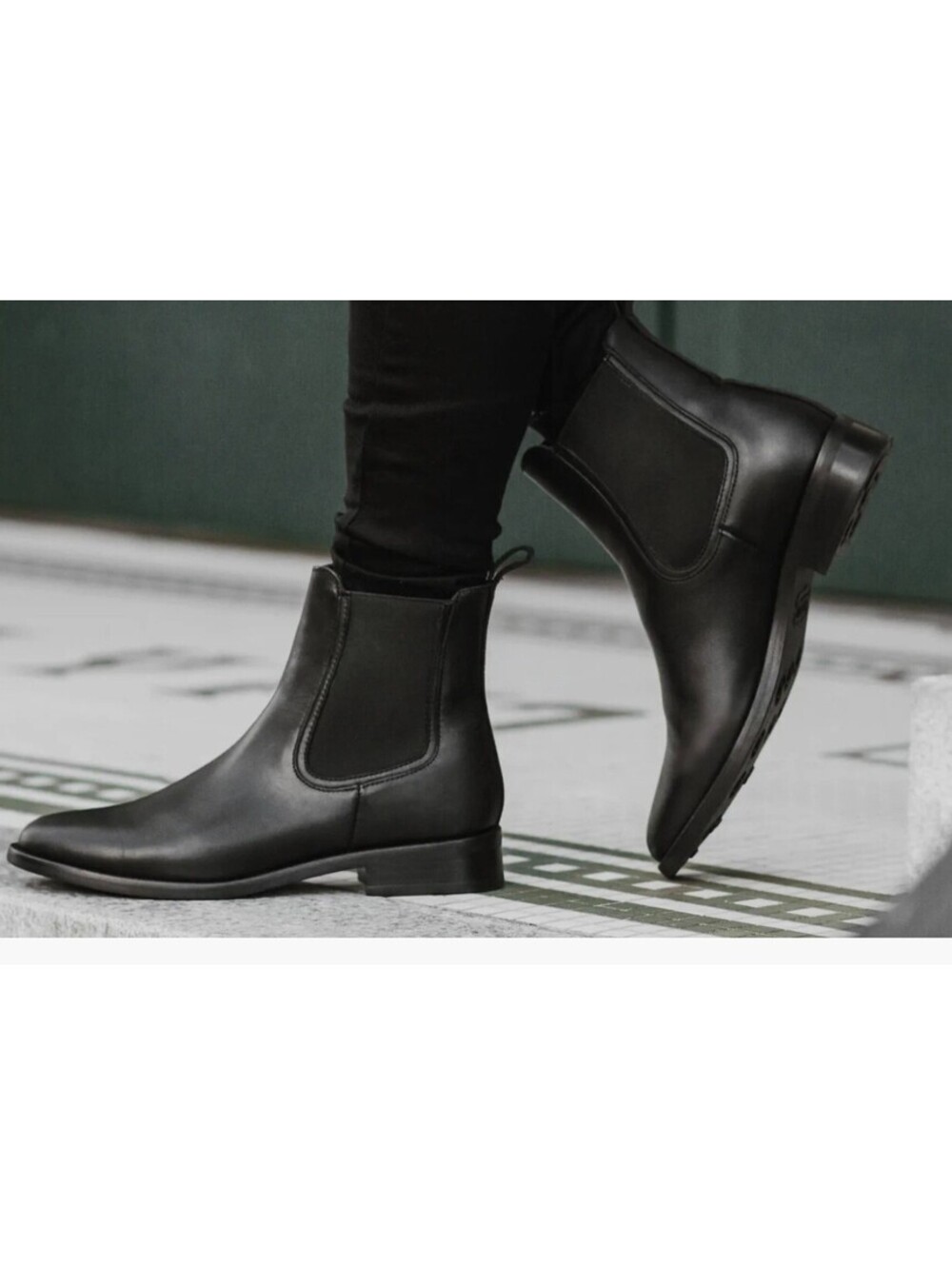 Thursday Everyday Boots Womens Size 8.5 Black Duchess Leather Ankle Dress Casual